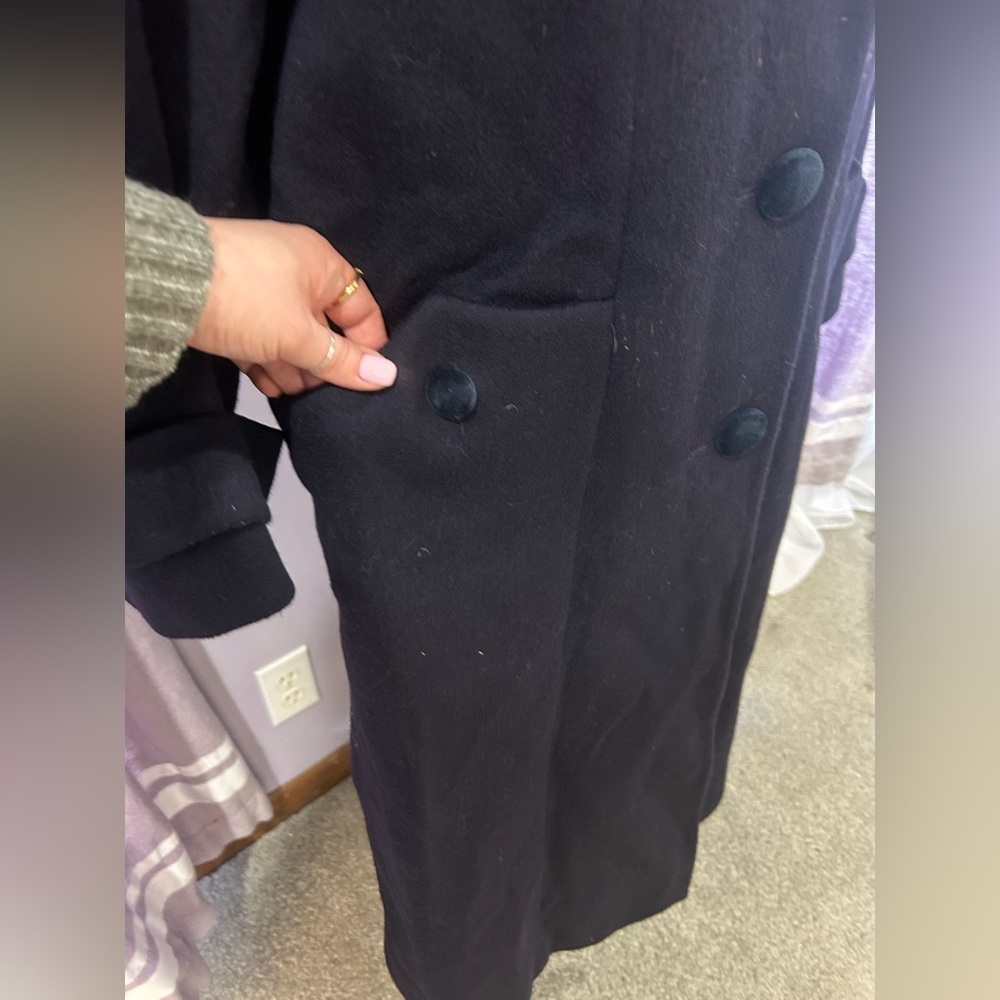 Vintage Alorna Wool Coat - Picture 8 of 9